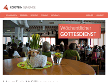 Tablet Screenshot of eckstein-herrenberg.de